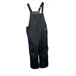 Arctix Kids Snowpant Bib Overalls Black Large